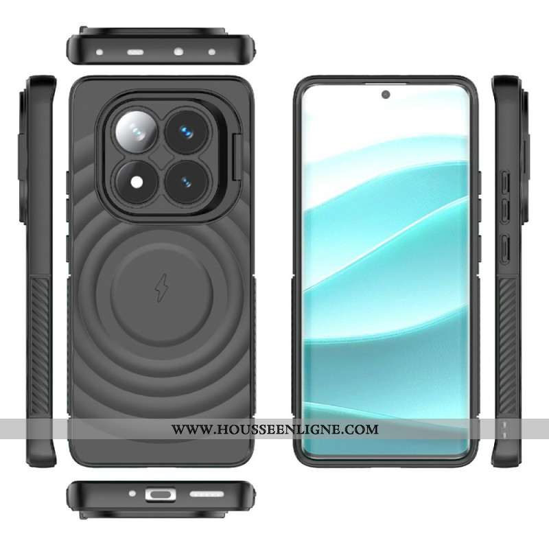 Coque Xiaomi Redmi Note 14 Pro 5G / Poco X7 Compatible MagSafe avec Support