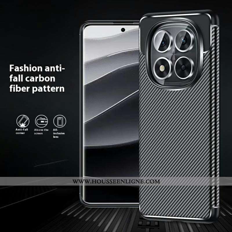 Coque Xiaomi Redmi Note 14 Pro 5G / Poco X7 Fibre Carbone Classique