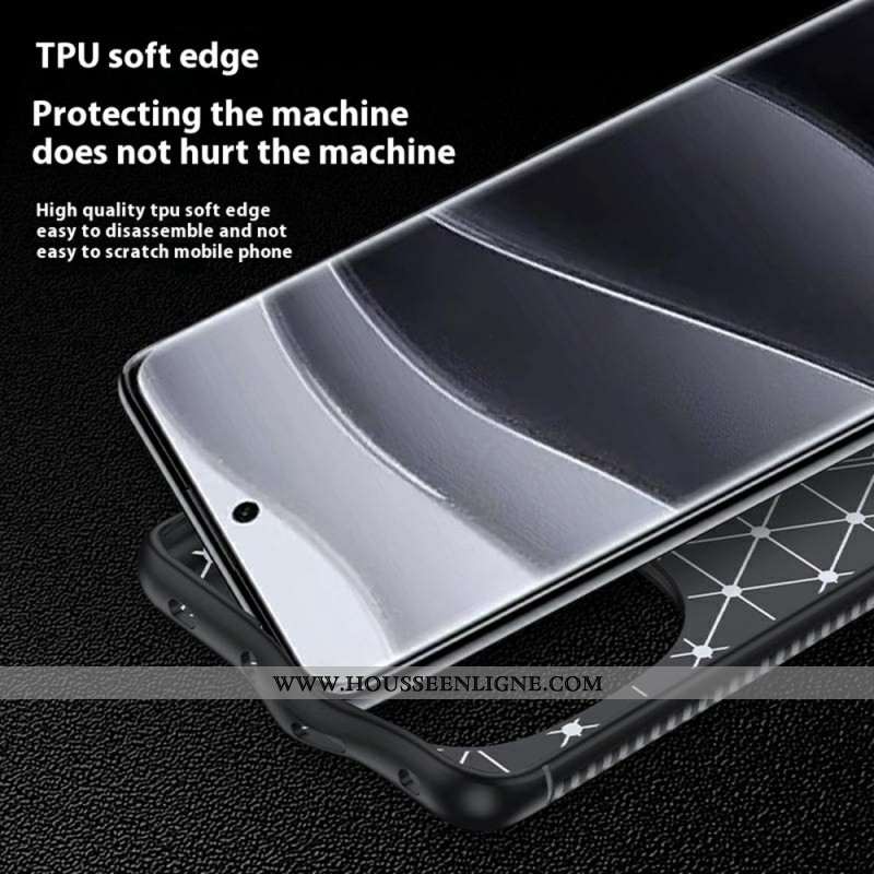 Coque Xiaomi Redmi Note 14 Pro 5G / Poco X7 Fibre Carbone Classique