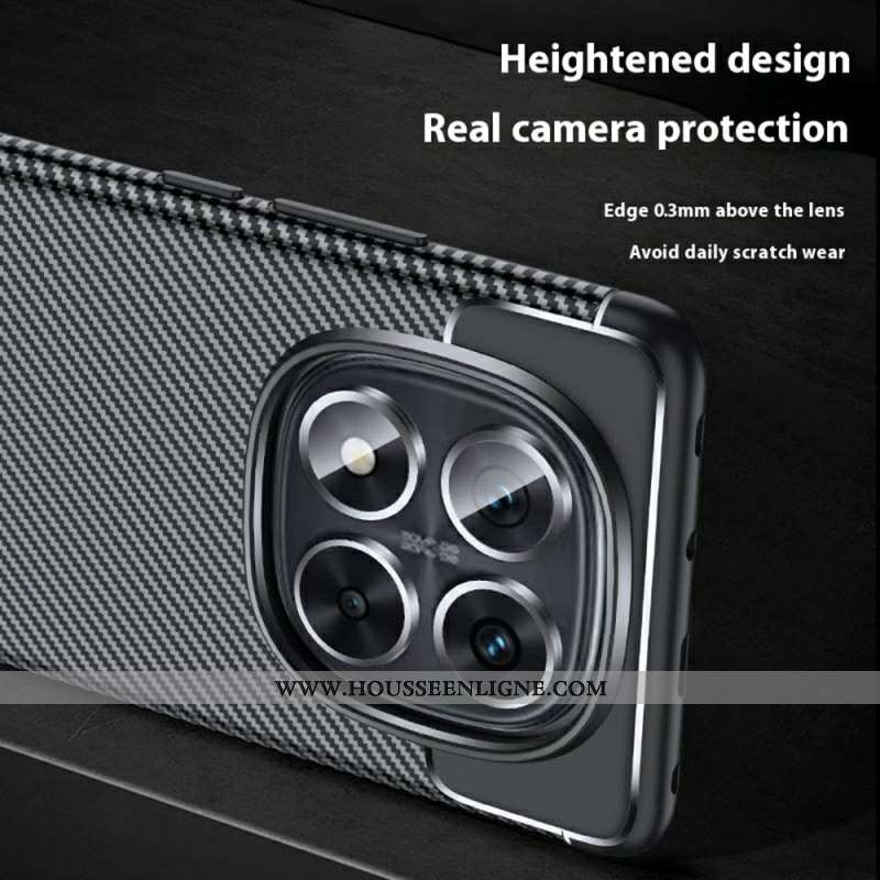 Coque Xiaomi Redmi Note 14 Pro 5G / Poco X7 Fibre Carbone Classique