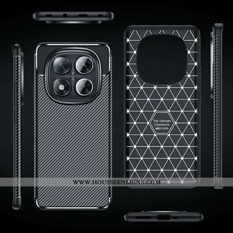 Coque Xiaomi Redmi Note 14 Pro 5G / Poco X7 Fibre Carbone Classique