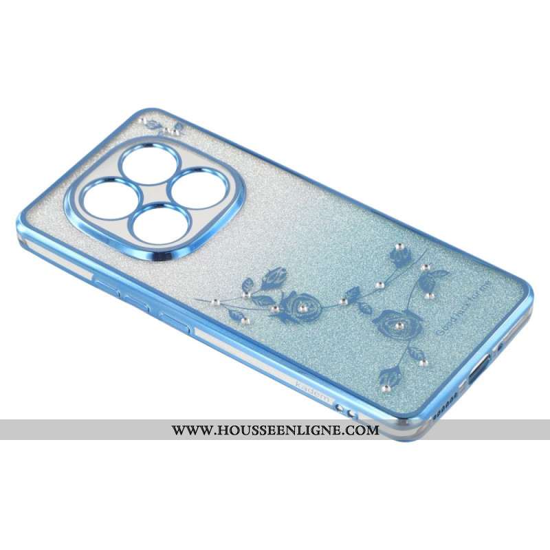 Coque Xiaomi Redmi Note 14 Pro 5G / Poco X7 Paillettes et Lanières KADEM