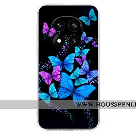 Coque Xiaomi Redmi Note 14 Pro 5G / Poco X7 Papillons Colorés