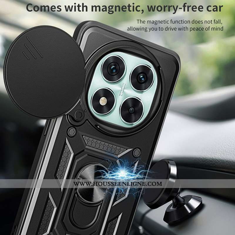 Coque Xiaomi Redmi Note 14 Pro 5G / Poco X7 Protection Caméra Coulissante