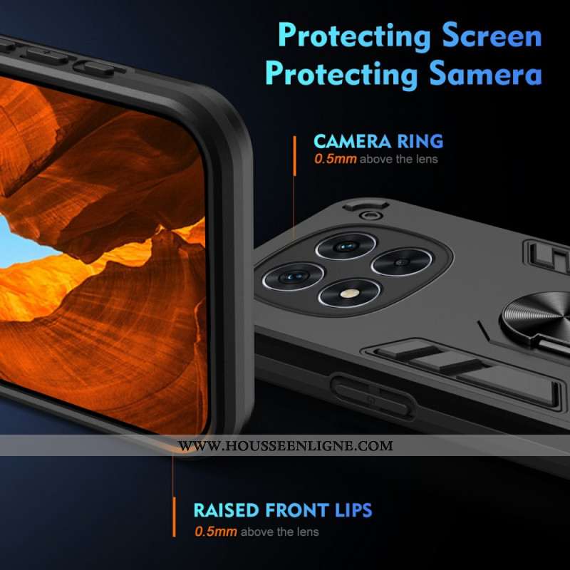 Coque Xiaomi Redmi Note 14 Pro 5G / Poco X7 Robuste Anneau-Support