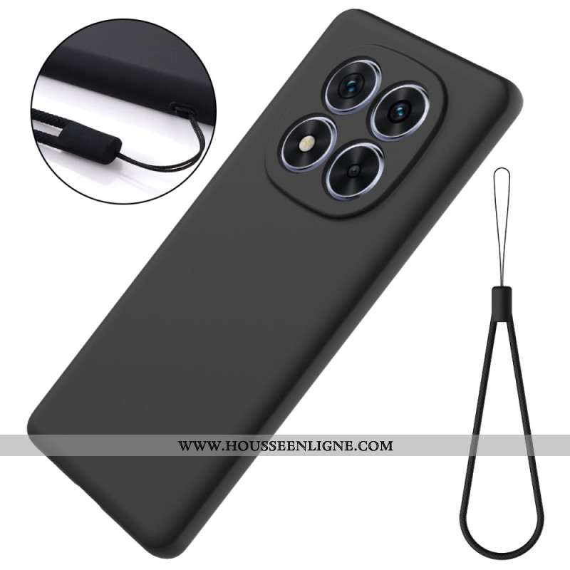 Coque Xiaomi Redmi Note 14 Pro 5G / Poco X7 Silicone Liquide à Lanière