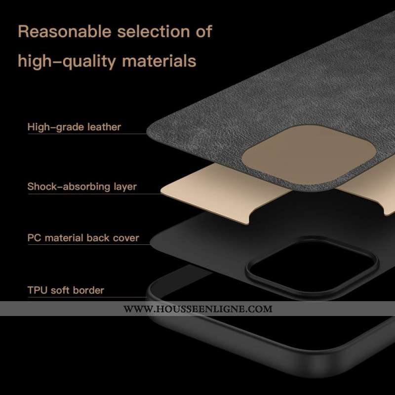 Coque Xiaomi Redmi Note 14 Pro 5G / Poco X7 Simili Cuir