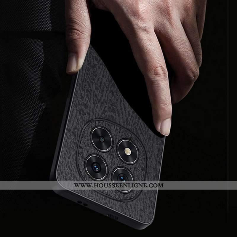 Coque Xiaomi Redmi Note 14 Pro 5G / Poco X7 Simili Cuir Textiuré