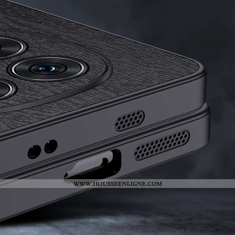 Coque Xiaomi Redmi Note 14 Pro 5G / Poco X7 Simili Cuir Textiuré