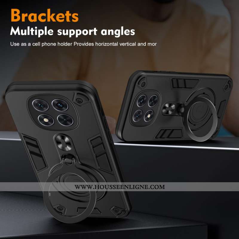 Coque Xiaomi Redmi Note 14 Pro 5G / Poco X7 Support Rotatif à