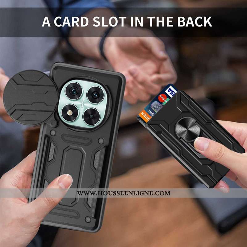 Coque Xiaomi Redmi Note 14 Pro 5G / Poco X7 Support et Protection Coulissante pour Caméra