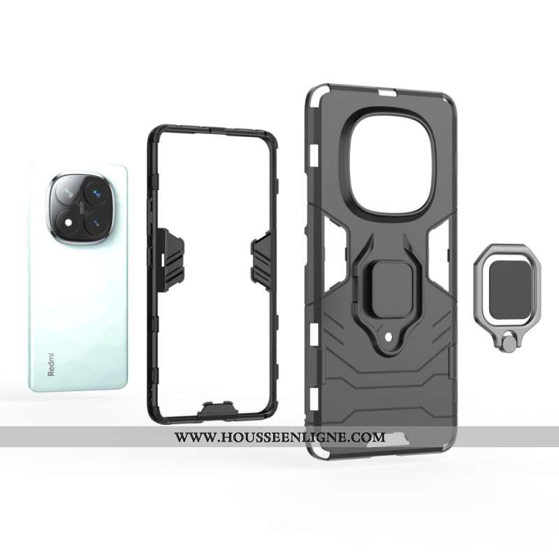 Coque Xiaomi Redmi Note 14 Pro 5G Ring Résistante
