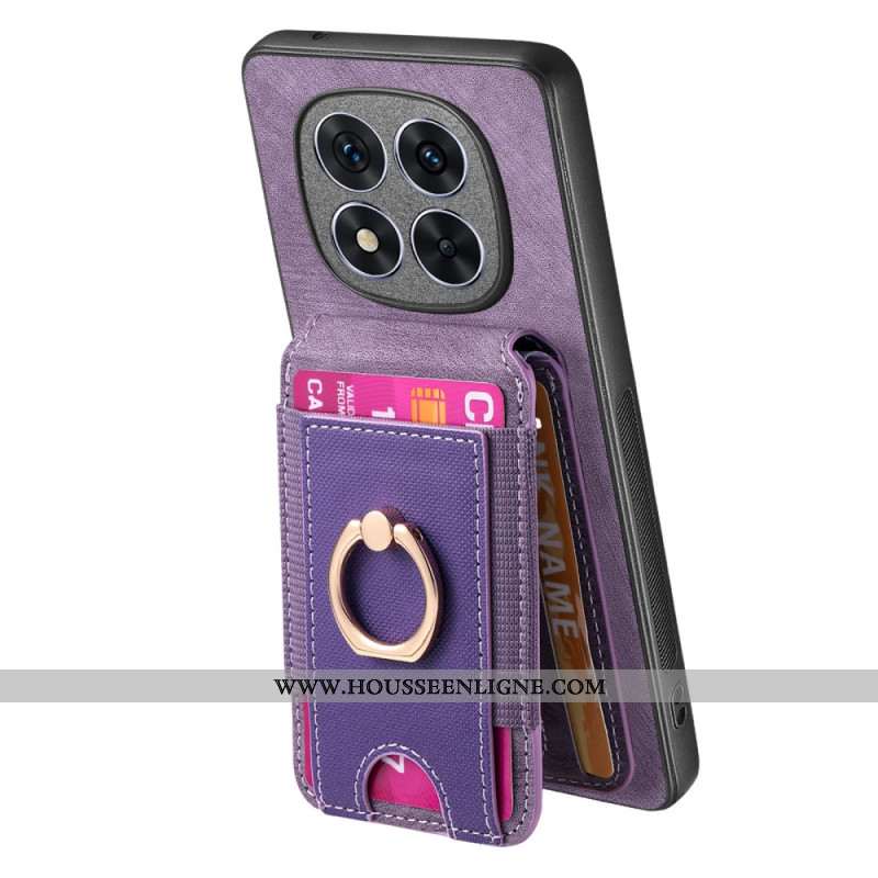 Coque Xiaomi Redmi Note 14 Pro Plus 5G Blocage RFID Porte-Cartes Détachable