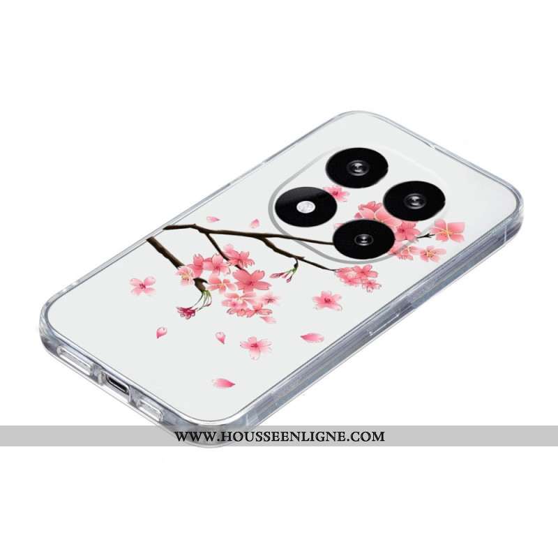 Coque Xiaomi Redmi Note 14 Pro Plus 5G Branches Fleuries