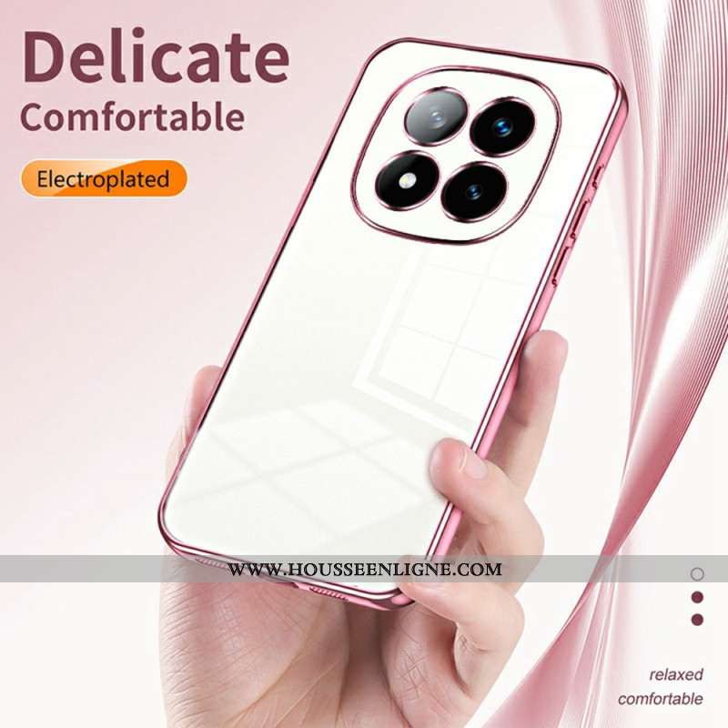 Coque Xiaomi Redmi Note 14 Pro Plus 5G Cadre Électroplaqué