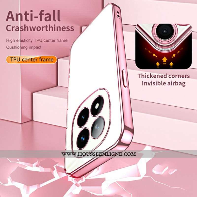 Coque Xiaomi Redmi Note 14 Pro Plus 5G Cadre Électroplaqué