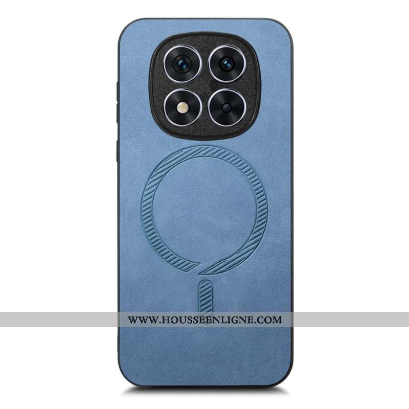 Coque Xiaomi Redmi Note 14 Pro Plus 5G Effet Cuir Compatible MagSafe