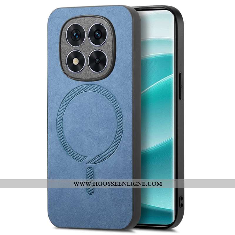 Coque Xiaomi Redmi Note 14 Pro Plus 5G Effet Cuir Compatible MagSafe