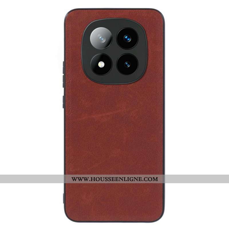 Coque Xiaomi Redmi Note 14 Pro Plus 5G Effet Cuir Texturé