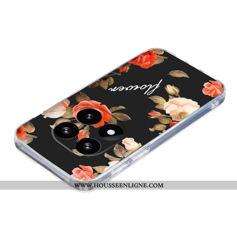 Coque Xiaomi Redmi Note 14 Pro Plus 5G Flower