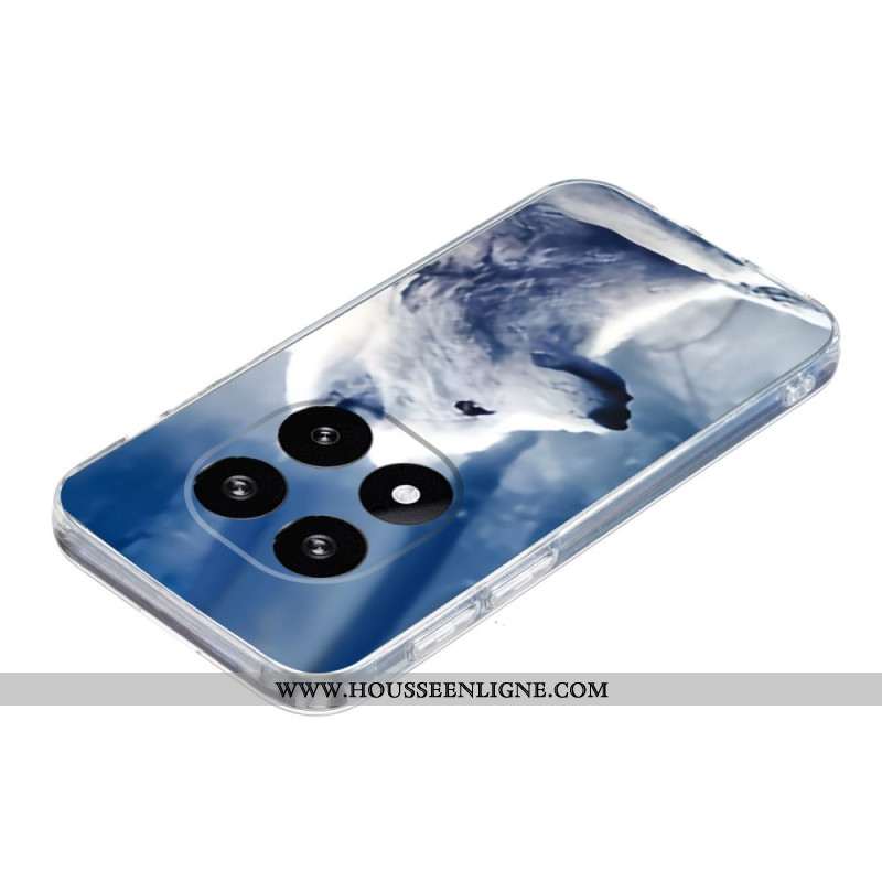 Coque Xiaomi Redmi Note 14 Pro Plus 5G Loup Blanc