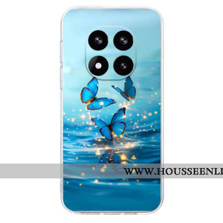 Coque Xiaomi Redmi Note 14 Pro Plus 5G Papillons Bleus