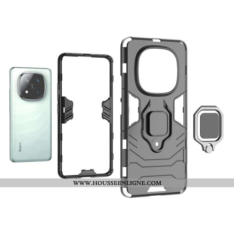 Coque Xiaomi Redmi Note 14 Pro Plus 5G Ring Résistante