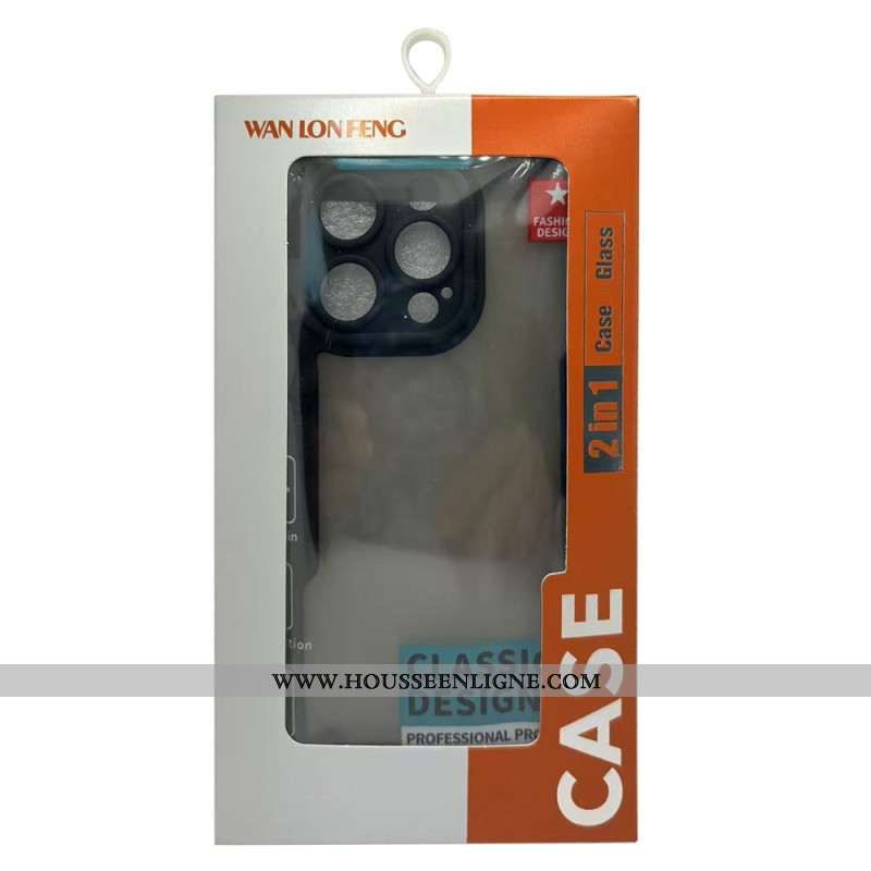 Coque Xiaomi Redmi Note 14 Pro Plus 5G Silicone Semi-Transparent avec Protecteur Écran en Verre Trem