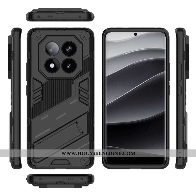 Coque Xiaomi Redmi Note 14 Pro Plus 5G Support Amovible Deux Positions Mains Libres