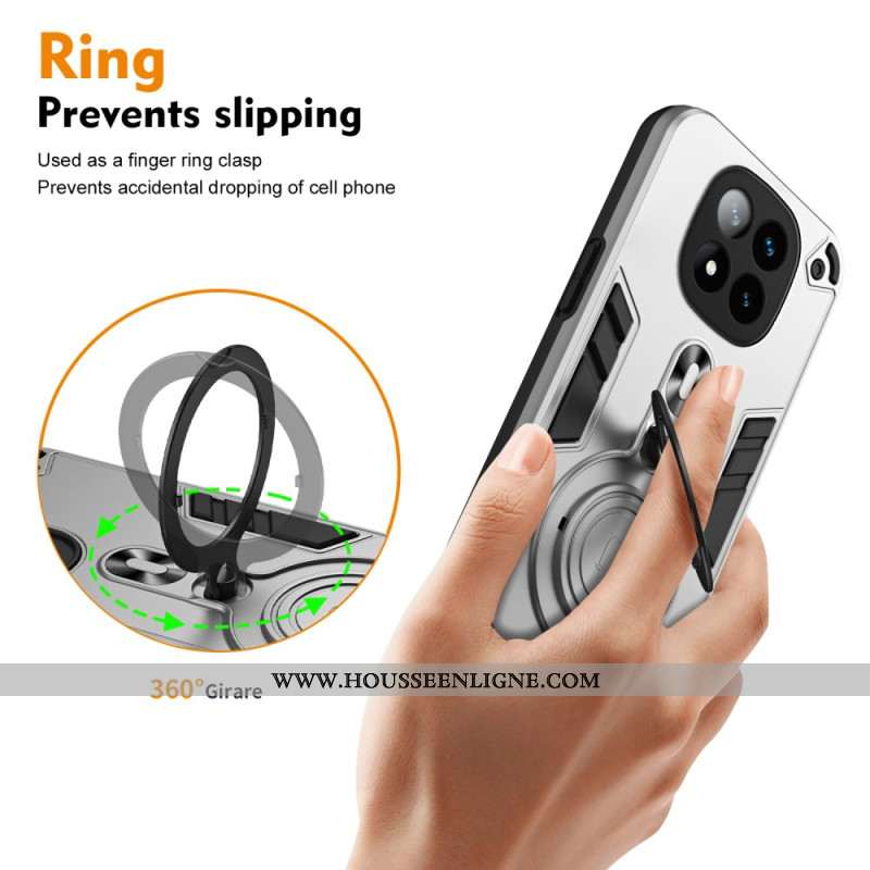 Coque Xiaomi Redmi Note 14 Pro Plus 5G Support Rotatif à