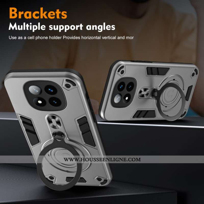 Coque Xiaomi Redmi Note 14 Pro Plus 5G Support Rotatif à