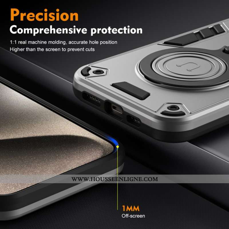 Coque Xiaomi Redmi Note 14 Pro Plus 5G Support Rotatif à
