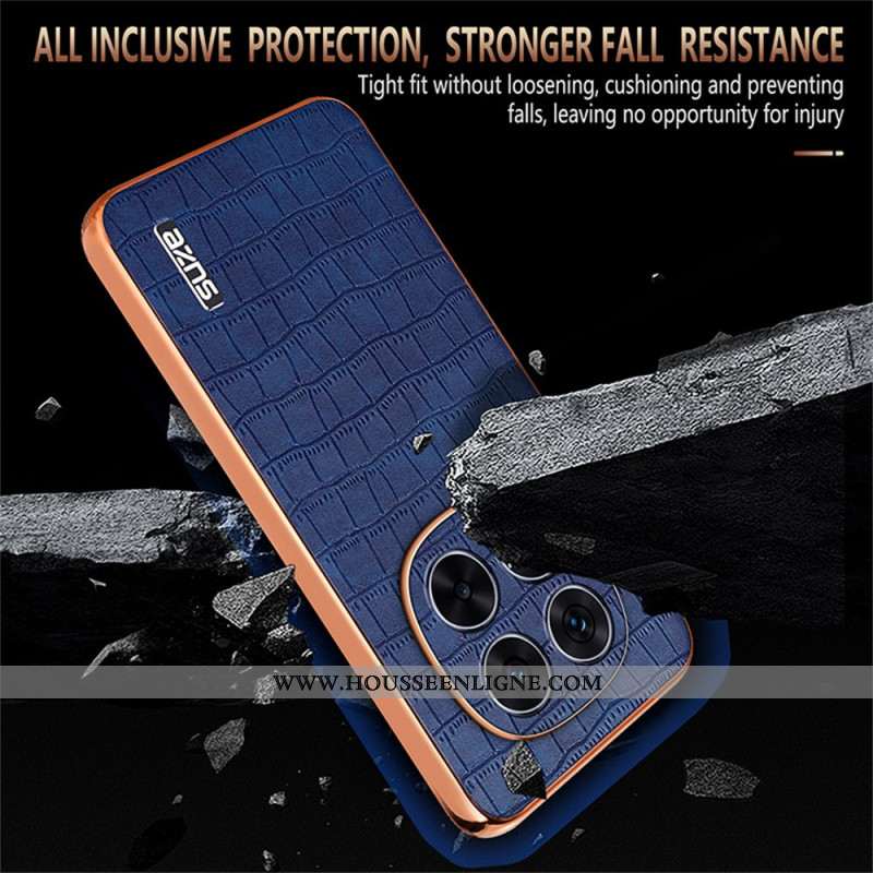 Coque Xiaomi Redmi Note 14 Pro Plus 5G Texture Crocodile AZNS