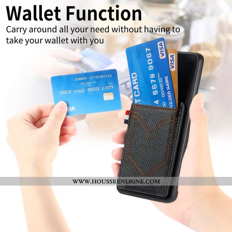 Coque Xiaomi Redmi Note 14 Pro Plus 5G Tissu Jean