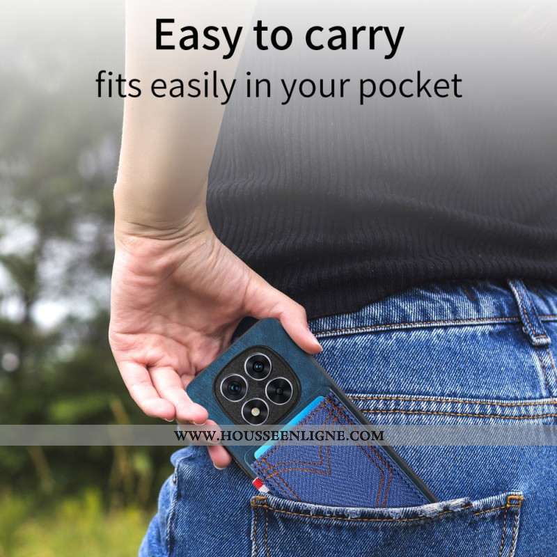 Coque Xiaomi Redmi Note 14 Pro Plus 5G Tissu Jean