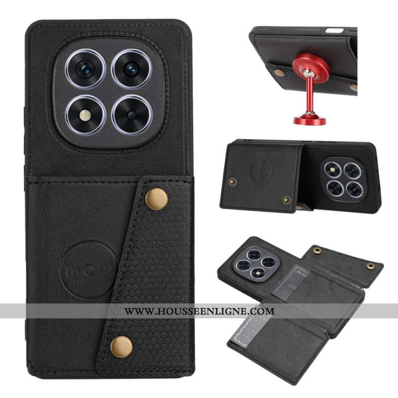 Coque Xiaomi Redmi Note 15 5G / 4G / Poco M8 5G Porte-Cartes et Support Intégré