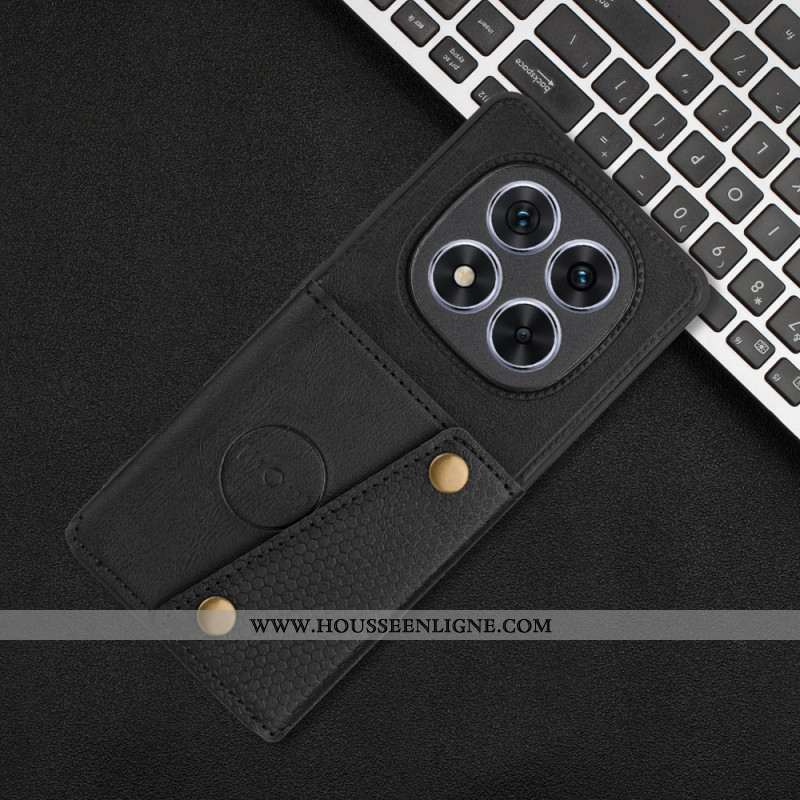 Coque Xiaomi Redmi Note 15 5G / 4G / Poco M8 5G Porte-Cartes et Support Intégré