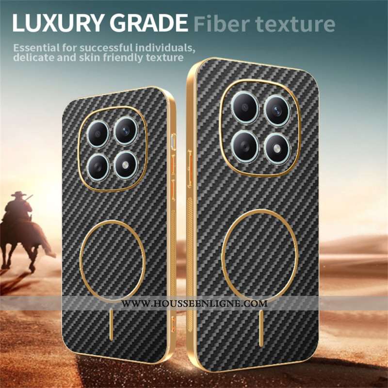 Coque Xiaomi Redmi Note 15 5G / 4G / Poco M8 5G Texture Fibre de Carbone