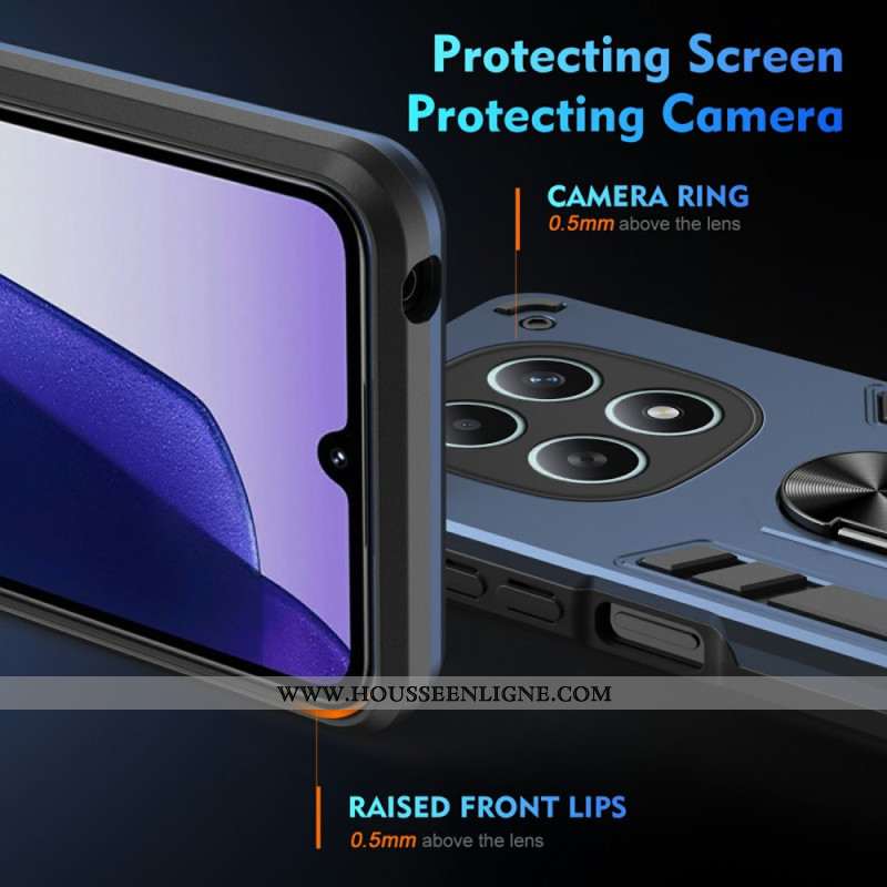 Coque Xiaomi Redmi Note 15 5G / Poco M8 5G Anneau-Support et Protection Renforcée