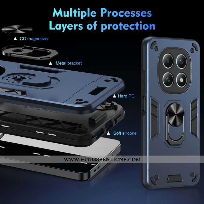 Coque Xiaomi Redmi Note 15 5G / Poco M8 5G Anneau-Support et Protection Renforcée