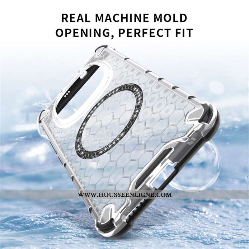 Coque Xiaomi Redmi Note 15 5G / Poco M8 5G MagSafe Design Nid d'Abeille