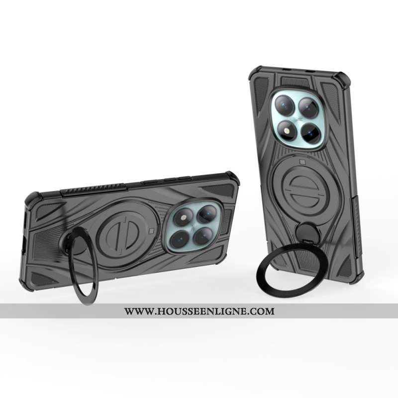 Coque Xiaomi Redmi Note 15 5G / Poco M8 5G Magnétique avec Support Rotatif