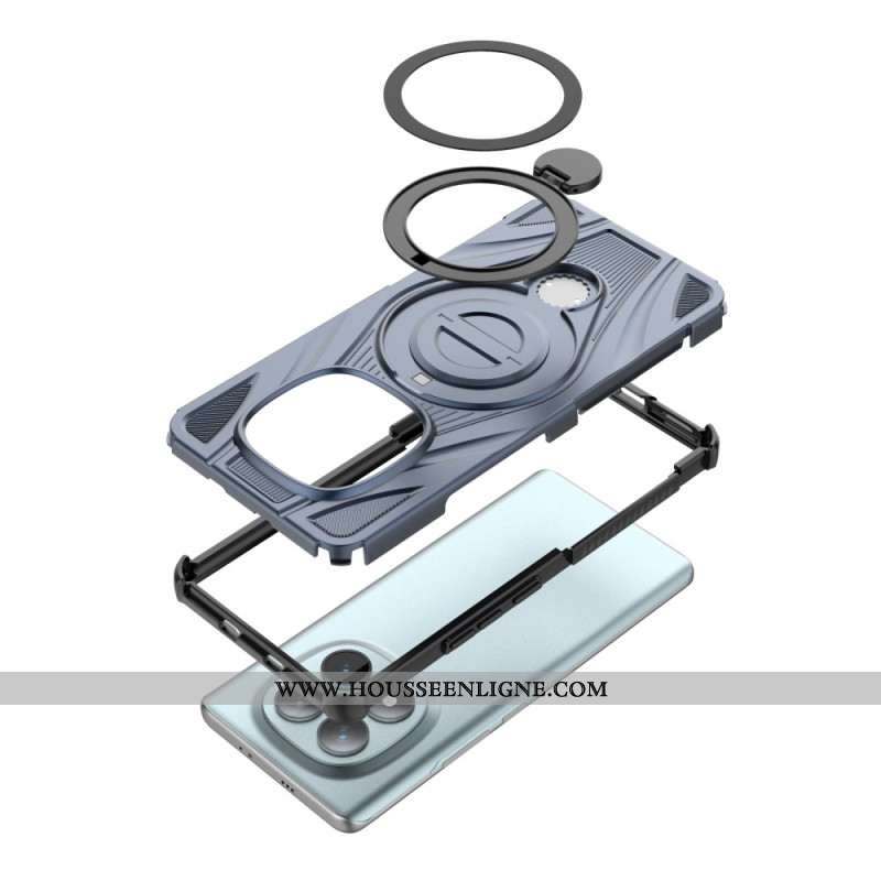 Coque Xiaomi Redmi Note 15 5G / Poco M8 5G Magnétique avec Support Rotatif