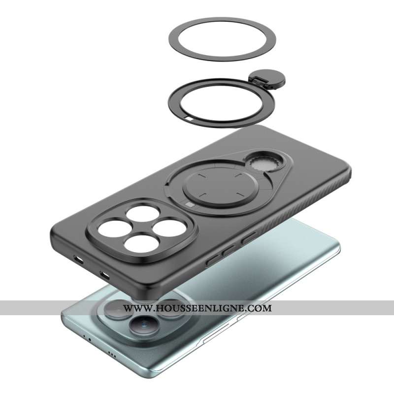 Coque Xiaomi Redmi Note 15 5G / Poco M8 5G Magnétique avec Support Rotatif