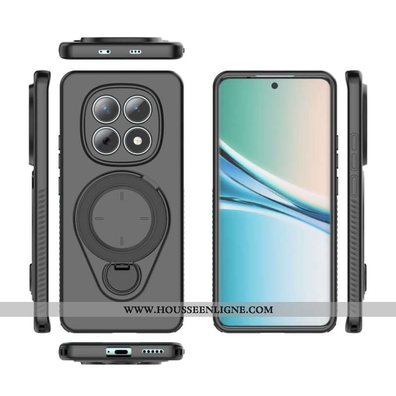 Coque Xiaomi Redmi Note 15 5G / Poco M8 5G Magnétique avec Support Rotatif