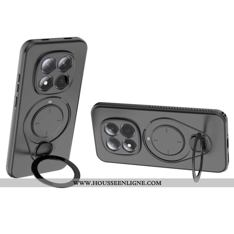 Coque Xiaomi Redmi Note 15 Pro 5G Anneau Support Magnétique Rotatif