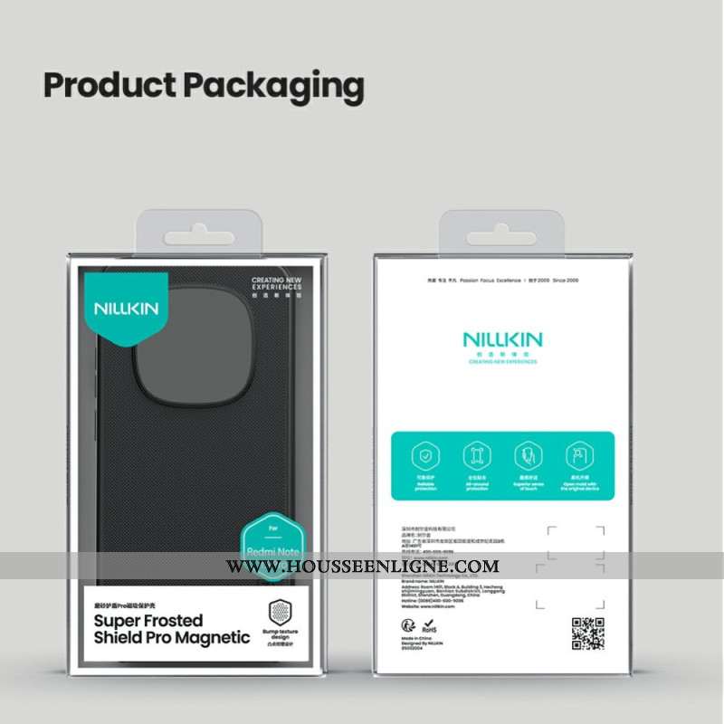 Coque Xiaomi Redmi Note 15 Pro 5G Magnétique NILLKIN Frosted Shield Pro