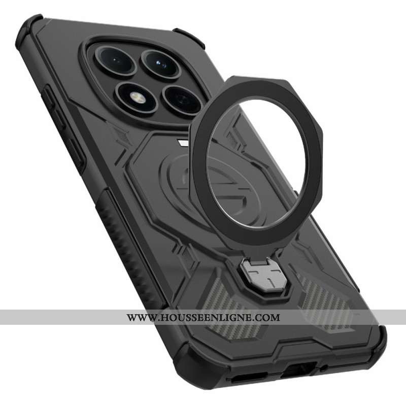 Coque Xiaomi Redmi Note 15 Pro 5G Magnétique avec Béquille Rotative
