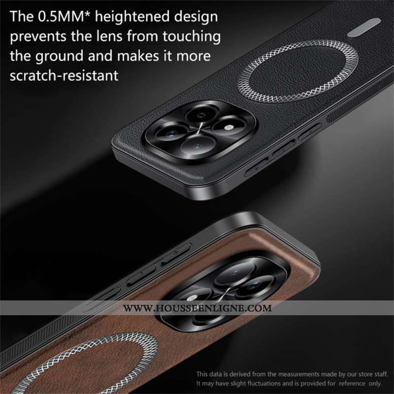 Coque Xiaomi Redmi Note 15 Pro 5G Magnétique avec Cadre Métal pour Objectif