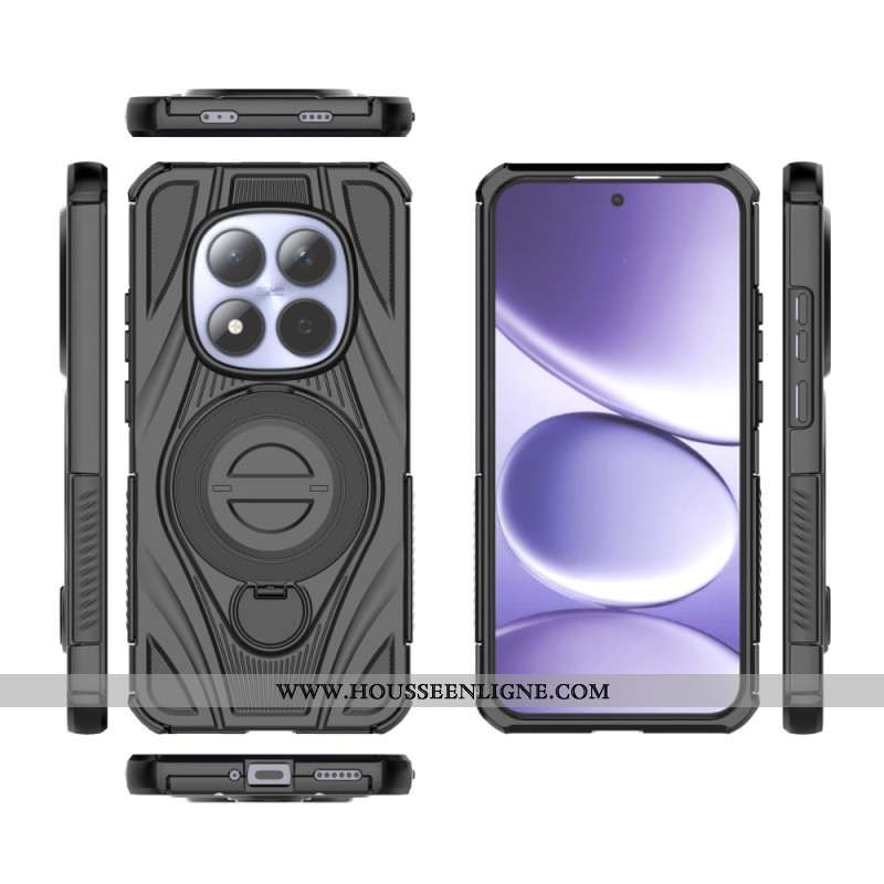 Coque Xiaomi Redmi Note 15 Pro 5G Magnétique avec Support Rotatif